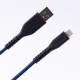 Tiknal USB - LIGHTNING – 120cm- Nylon Sheathed Cable