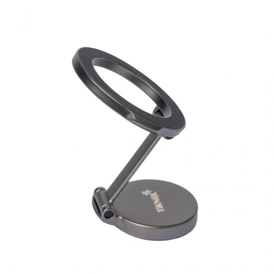 TIKNAL MagSafe Araç Tutucu 360° Ayarlanabilir Taban | Güçlü Mıknatıslar | Kompakt Tasarım | Siyah