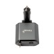 Tiknal 4'ü 1 Arada Araç Şarj Cihazı – 120W PD USB-C + USB-A, Dahili Lightning ve Type-C Kablo ile | Gri Tiknal 4'ü 1 Arada Araç Şarj Cihazı – 120W PD USB-C + USB-A, Dahili Lightning ve Type-C Kablo ile | Gri